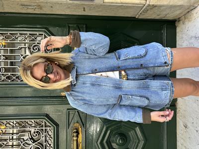 Premium Seri Kadife Yaka Jean Mont