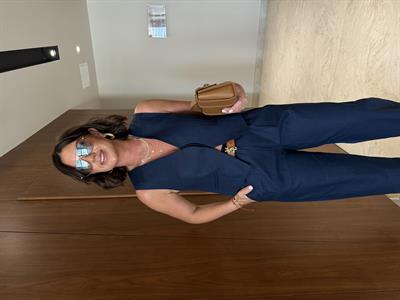 Gizli Düğmeli , Premium , Lacivert Keten Takım