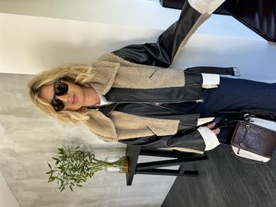 Kapitone Yelekli , Kürk & Deri , Premium Mont