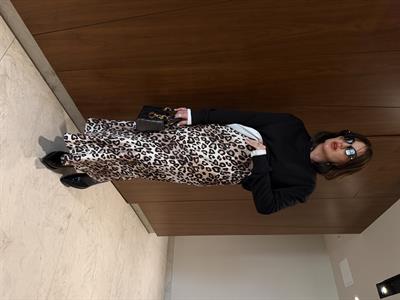 Beli Lastikli , Leopar Saten Etek 