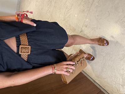 Taba Kemerli , Premium , Jean Şort