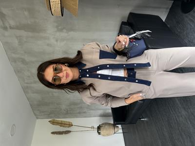 Orijinal Model , Jean Detaylı , Bej , Premium Takım