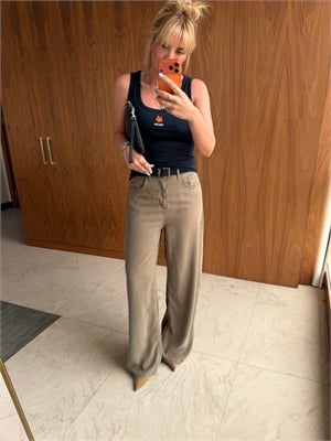 Vizon, Yumuşacık Tencel Jean Pantolon