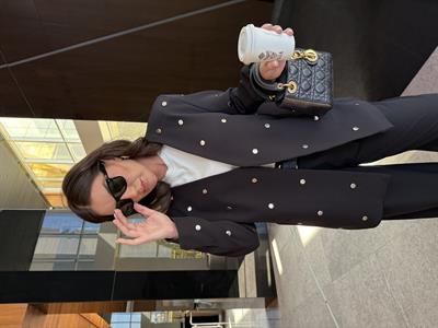 Orijinal Model , Siyah , Zımbalı Ceket