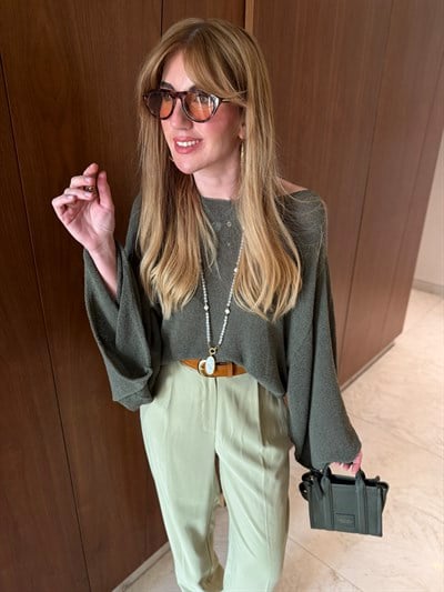 Yarasa Kol , Haki , Kayık Yaka Merserize