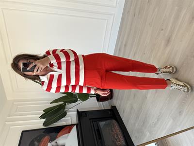 Nar Çiçeği , Likralı , Flato Pantolon