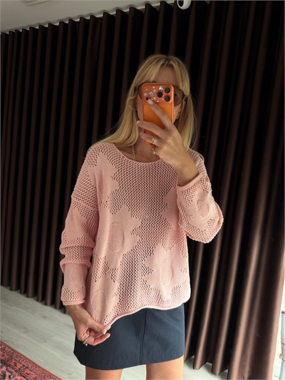 Ajurlu , Tiril , Pembe Triko