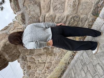 Binici Model , Antrasit , Tencel Jean