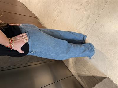 Orijinal Premium Marka , Tencel , Açık Mavi , Palazzo Jean