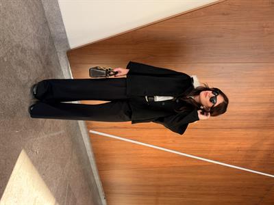 Orijinal Model , Yakası Çıkarılabilir Kürklü , Siyah Kaşe Kaban