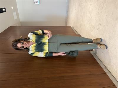 Haki , Likralı , Flato Pantolon