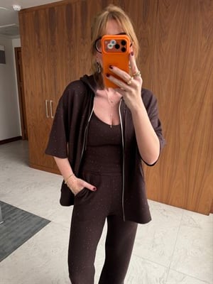 Acıkahve , Taş Detaylı , Üçlü Modal Takım