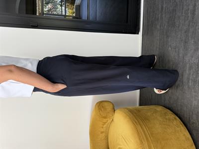 Orijinal Marka , Kalın Lastik Kemerli ,Teknik Kumaş , Lacivert Pantolon 