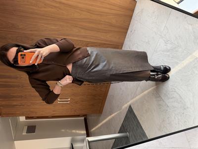 Orijinal Model , Napa Deri , Acı Kahve Etek