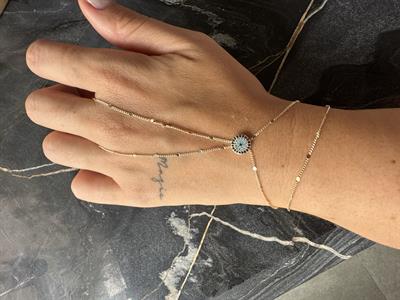 14k Kaplama , Nazar Boncuklu , Zirkon Şahmeran
