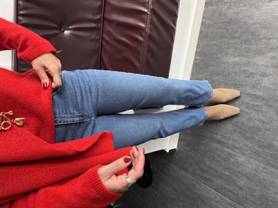 Orijinal Marka , Full Likralı , Blue Jean Pantolon