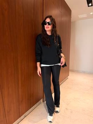 Orijinal Marka , Siyah , İspanyol Paça Tayt