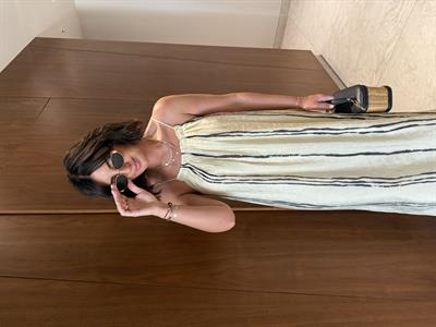 Orijinal Model , Premium , Çizgili Elbise