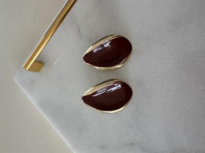 Mng Model , Bordo Damla Küpe