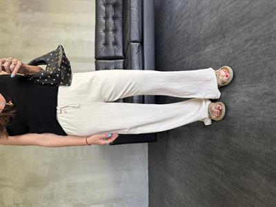 Beli Lastikli , Keten Dokuda , Palazzo Pantolon