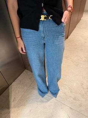 Orijinal Premium Marka , Tencel , Açık Mavi , Palazzo Jean