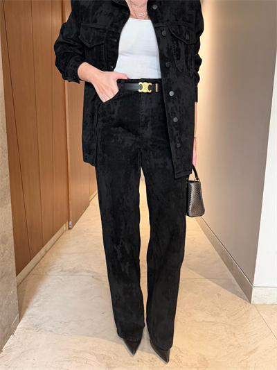 Orijinal Model , Premium , Siyah Süet Palazzo