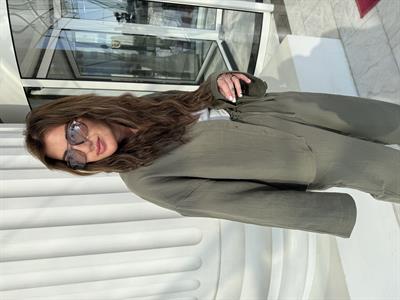 Orijinal Marka, %100 Cotton Haki Müslin Takım