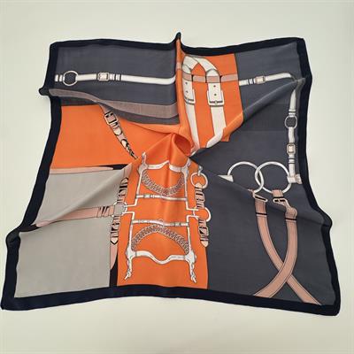 Orijinal Model ,  Kemer Figürlü , Füme & Orange Şal