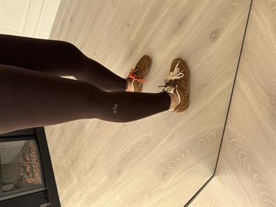 Marka Logolu Acı Kahve Toparlayıcı Tayt