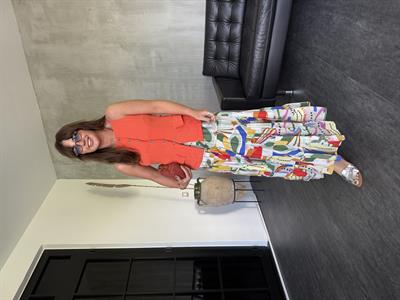 Beli Lastikli , Renkli , Uzun Etek