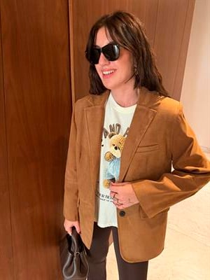 Taba , Kuşaklı , Premium Süet Ceket