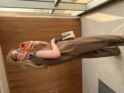 Metal Apoletli , Kahverengi , Yelek Takım