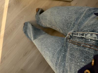 Parıltılı Taş İşlemeli , Kesik Paça , Palazzo Jean