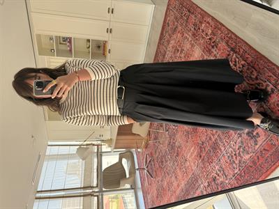 Orijinal Model , Tasarım Kemerli , Siyah Paraşüt Etek