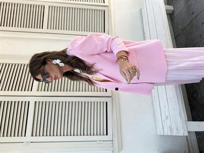 Pembe , Premium Blazer Ceket