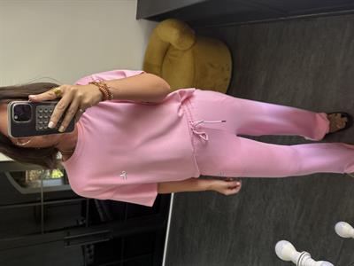 Orijinal Marka, Kısa Kollu Pembe Modal Takım