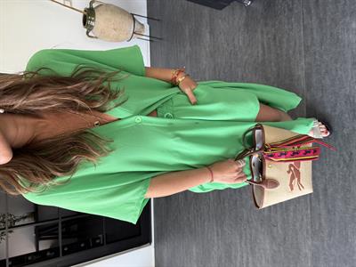 Beli Komple Lastikli Şehir Boy Yeşil Şort