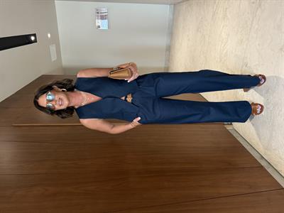 Gizli Düğmeli , Premium , Lacivert Keten Takım