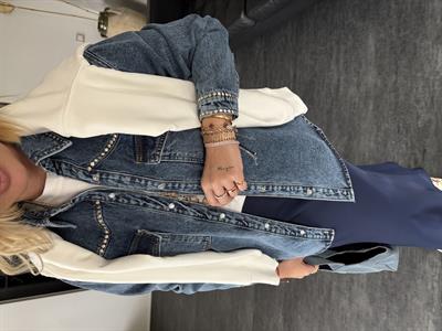 Orijinal Model , Zımba Detaylı , Premium Jean Gömlek