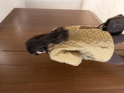 Orijinal Model , Kadife Yaka , Camel , Kapitone Mont