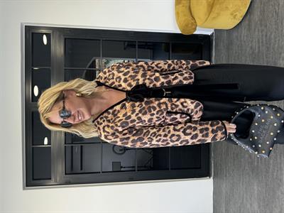 Orjinal Marka , Kadife Bağlamalı , Kapitone , Leopar Mont