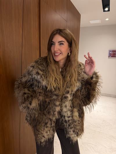 Acıkahve Leoparlı , Premium Kürk