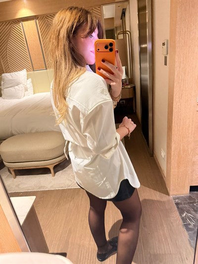 Geniş Vatkalı , Belden Bağlamalı , Beyaz Premium Gömlek