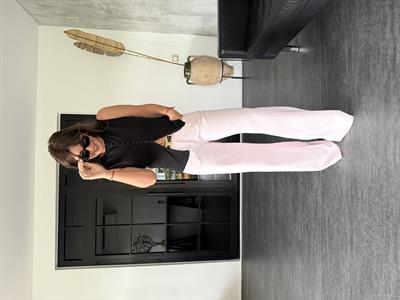 Pudra Pembe , Tencel Palazzo Jean