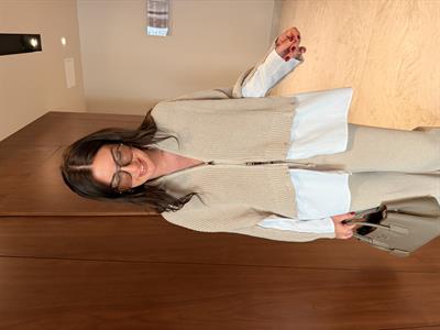 Poplin Detaylı , Önden Fermuarlı , Bej Triko Takım