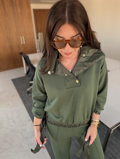 Orijinal Marka , Paraşüt Detaylı , Zümrüt Yeşili , Modal Takım