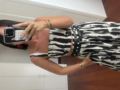 Çift Kemerli , Siyah & Beyaz , Etek Takım