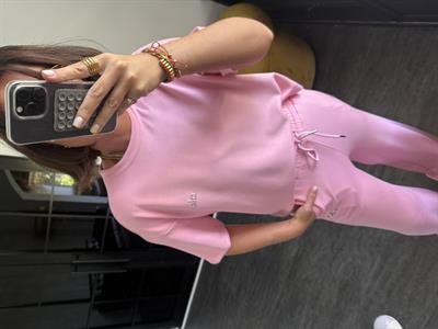 Orijinal Marka, Kısa Kollu Pembe Modal Takım