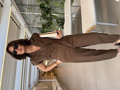 Orijinal Model , Kemerli , Acı Kahve Tulum