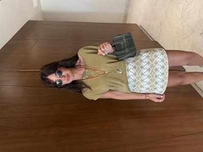 Geometrik Desenli , Şort Etek